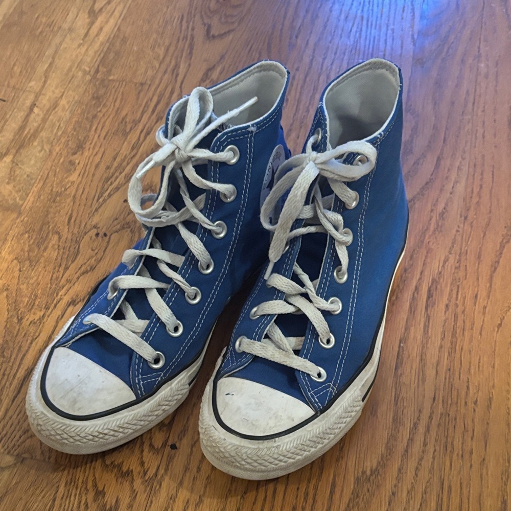 Converse Blue High-Top Sneakers